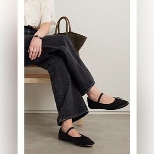 Loeffler Randall Black Ballet Flats